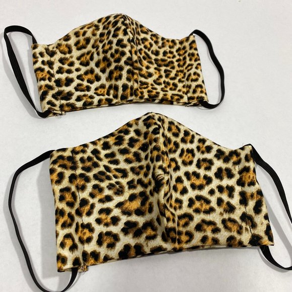 Cheetah‎ Mask Face / Leopard Face Mask - Picture 1 of 6